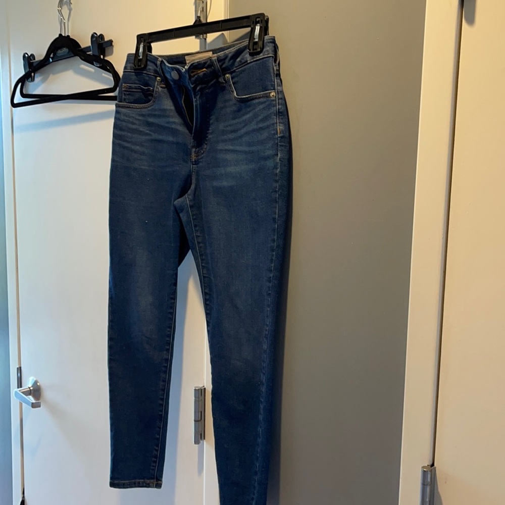 Everlane curvy high skinny jeans size 27 crop